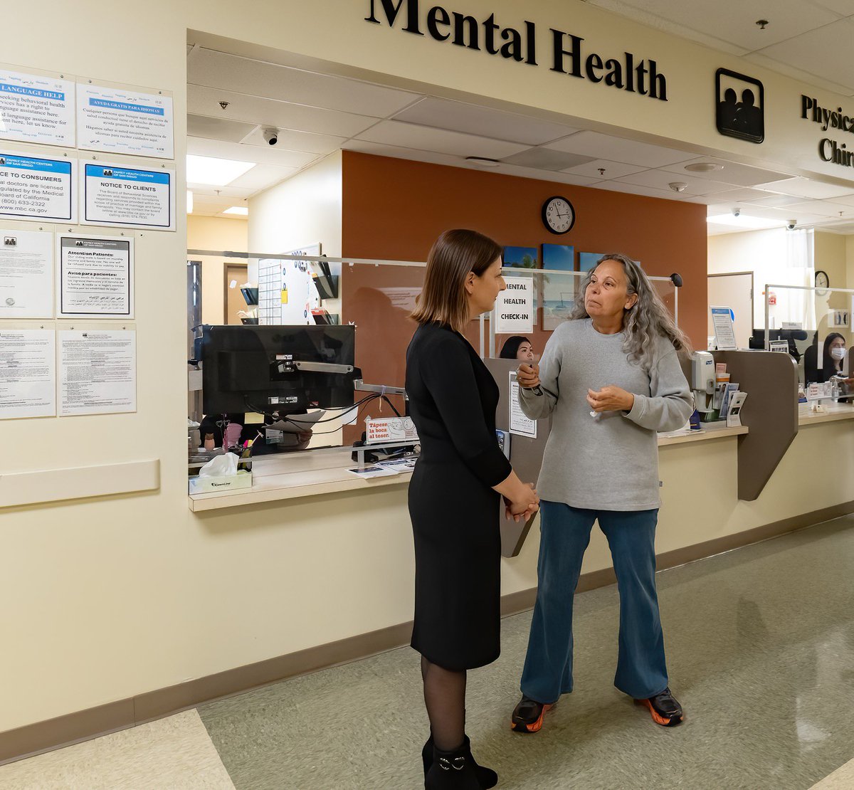 Visited City Heights @FamilyHealthSD to see their great work to improve the mental health of their community! FQHC’s are critical to connecting folks with mental health care in their communities. Their new outpatient building also has housing for patients - a fantastic resource.