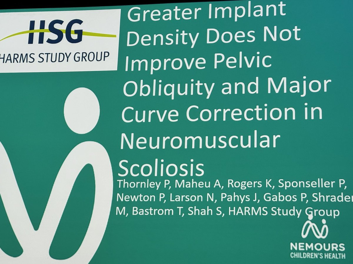 Congrats to our @Nemours #Orthopedics fellows (current and former) who crushed it on the podium at #EPOSNA24 and presented innovative research to help kids