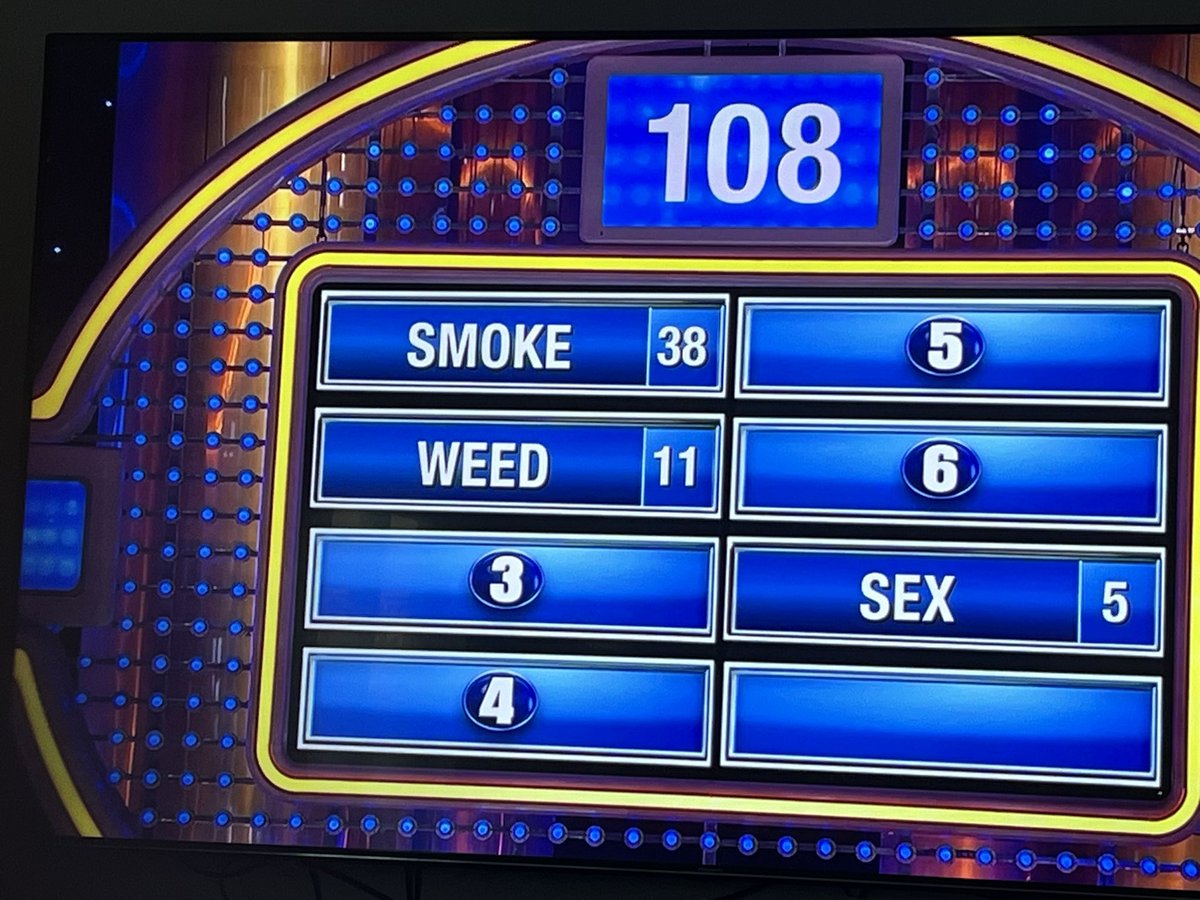 What is Family Feud trying to tell us?