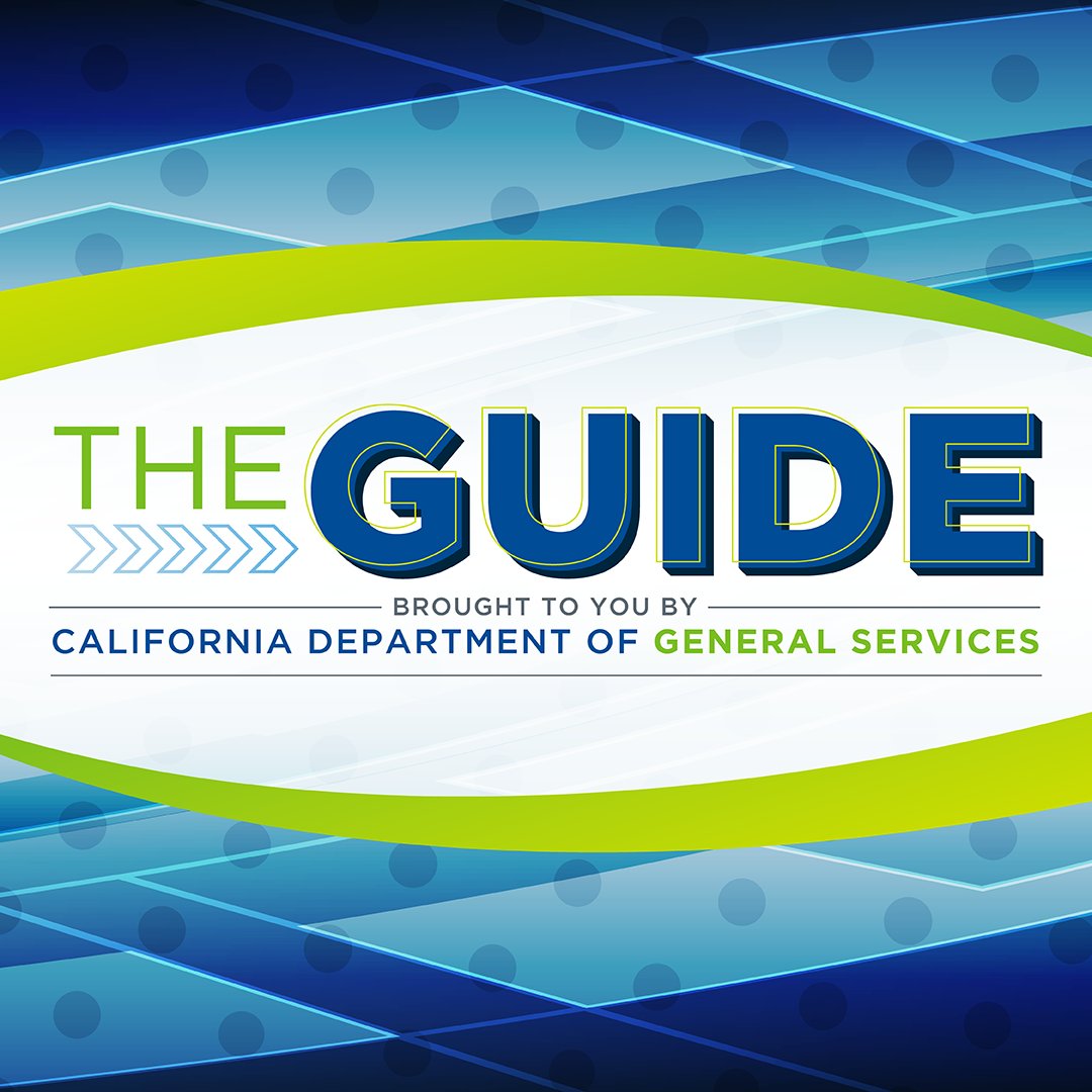 Check out the latest edition of “The Guide,” the California Department of General Services (DGS) newsletter, which provides quick information and resources on how to do business with us and other featured news, opportunities, and highlights! bit.ly/3UyLcd9