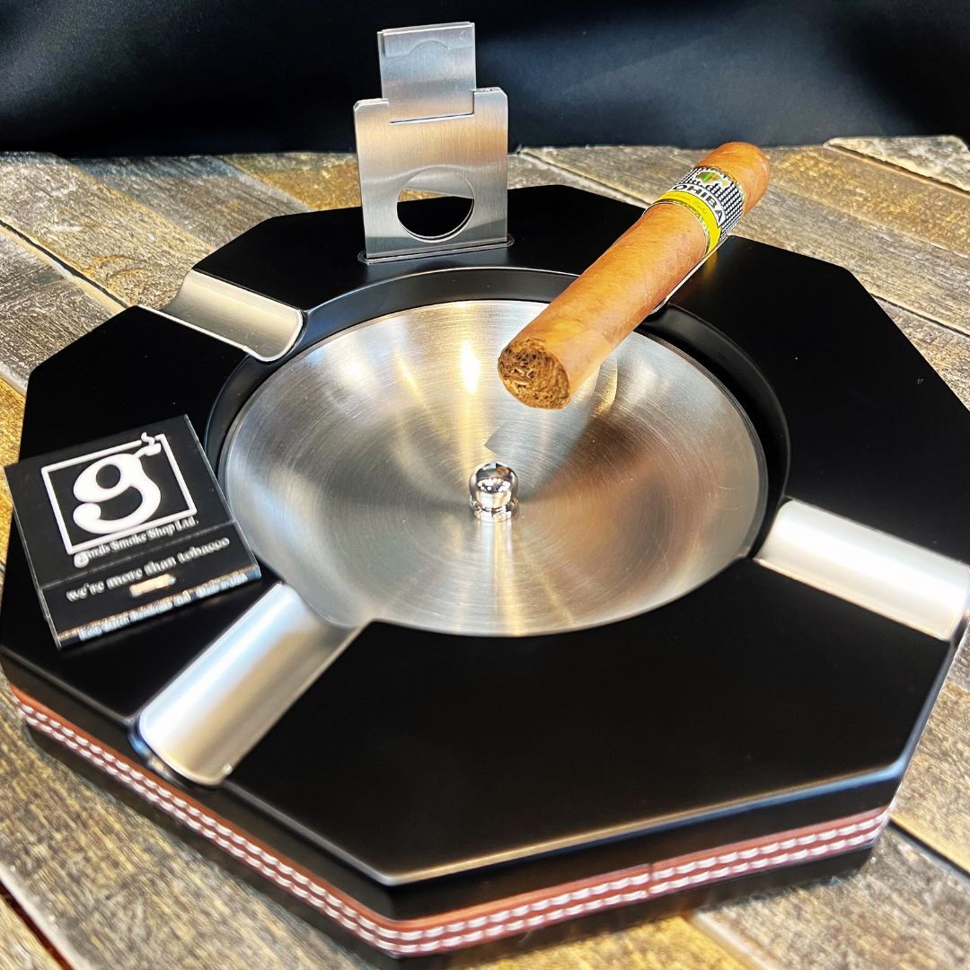 The ultimate companion for cigar aficionados! 🔥 Say goodbye to searching for your cutter - now it's right where you need it. Elevate your smoking experience with convenience and style. 

#CigarLife #CigarAccessories #CigarLovers #CigarAshtray #LocalSmokeShop #RedDeer #ShopLocal