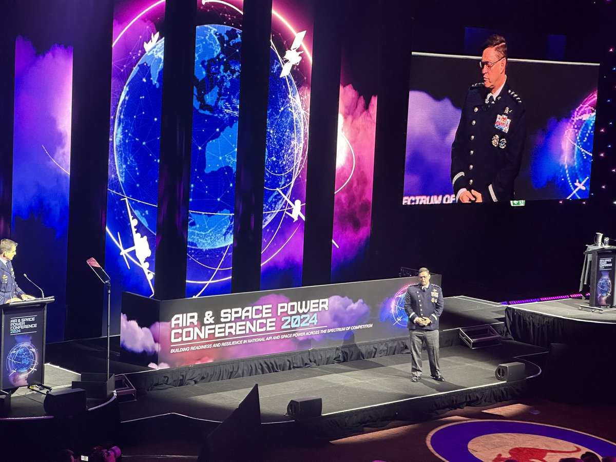 General Saltzman, Chief of Space Operations USSF: “Competitive endurance is long term endurance…Deterrence is the cornerstone of our (AUS/US) collective policies. We are not about reacting to threats but dissuading threats.” - at Air & Space Power @AusAirForce @SpaceForceCSO