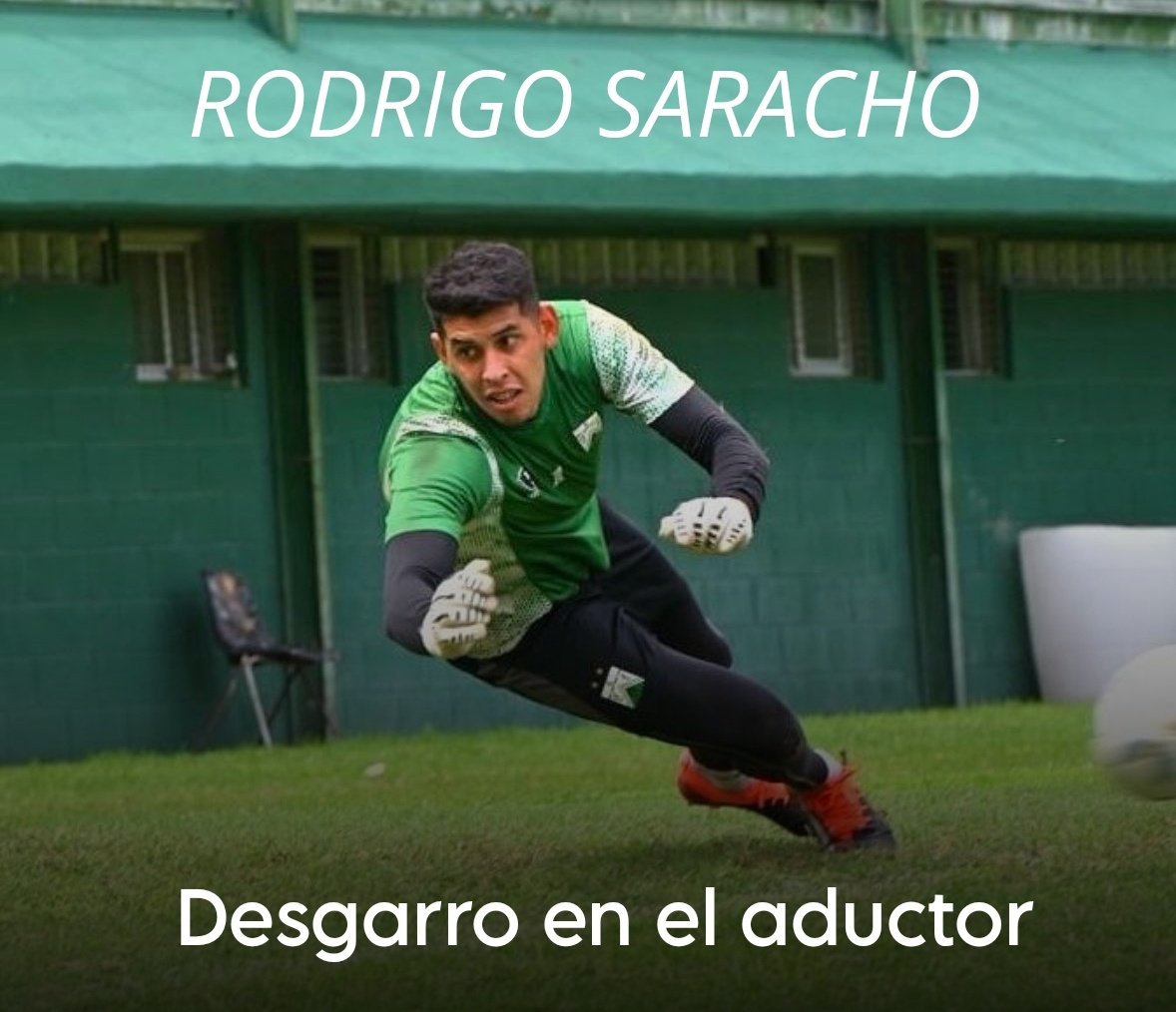 #Ferro | 🚨 OTRA LESION 
🏥 Hace minutos se confirmó que Rodrigo Saracho se suma a la lista de lesionados con un desgarro en el aductor.
🤔 ¿Que opinan? Todo muy raro...