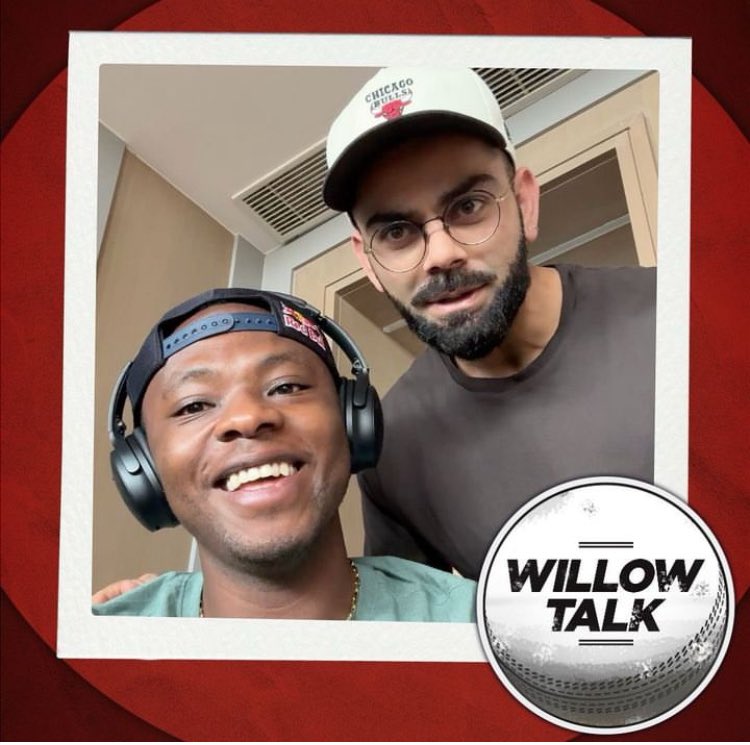 Today’s ep of Willow Talk.. chat with South Africa’s legendary quick Kagiso Rabada. KG joined us from a common area of his hotel at the IPL where fans were keen to see where the conversation went. Wherever you get your Pods!