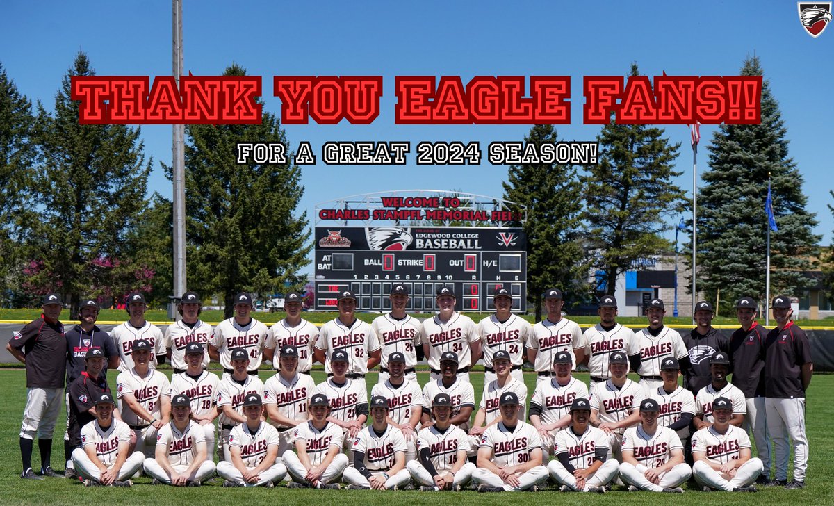 𝗧𝗛𝗔𝗡𝗞 𝗬𝗢𝗨 𝗘𝗔𝗚𝗟𝗘 𝗙𝗔𝗡𝗦!! #EagleUp🦅⬆️ #WINToday <a href="/edgewoodeagles/">Edgewood Eagles</a> 

We could not have done it without all of your support this season. We will be back and can't wait see you all at the Chuck in 2025!