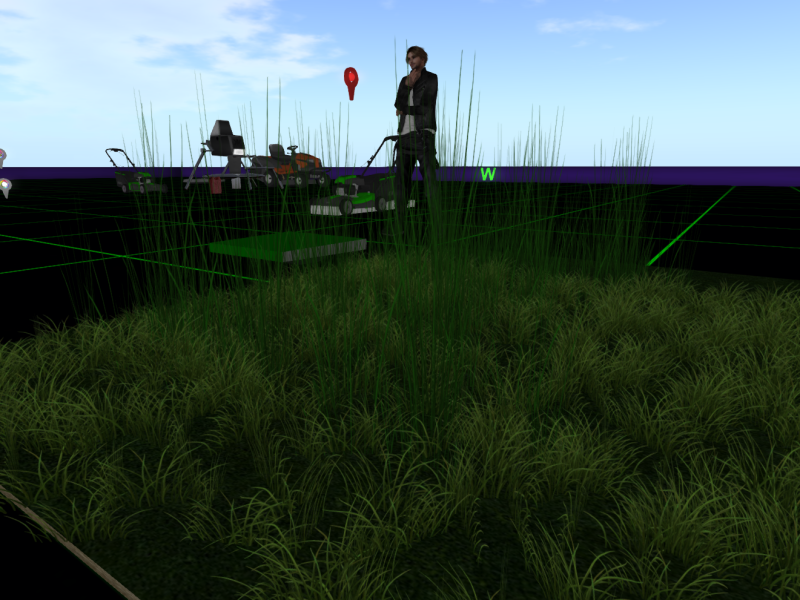 This might have been easier with a vertex shader, but we work within the constraints...

#SecondLife