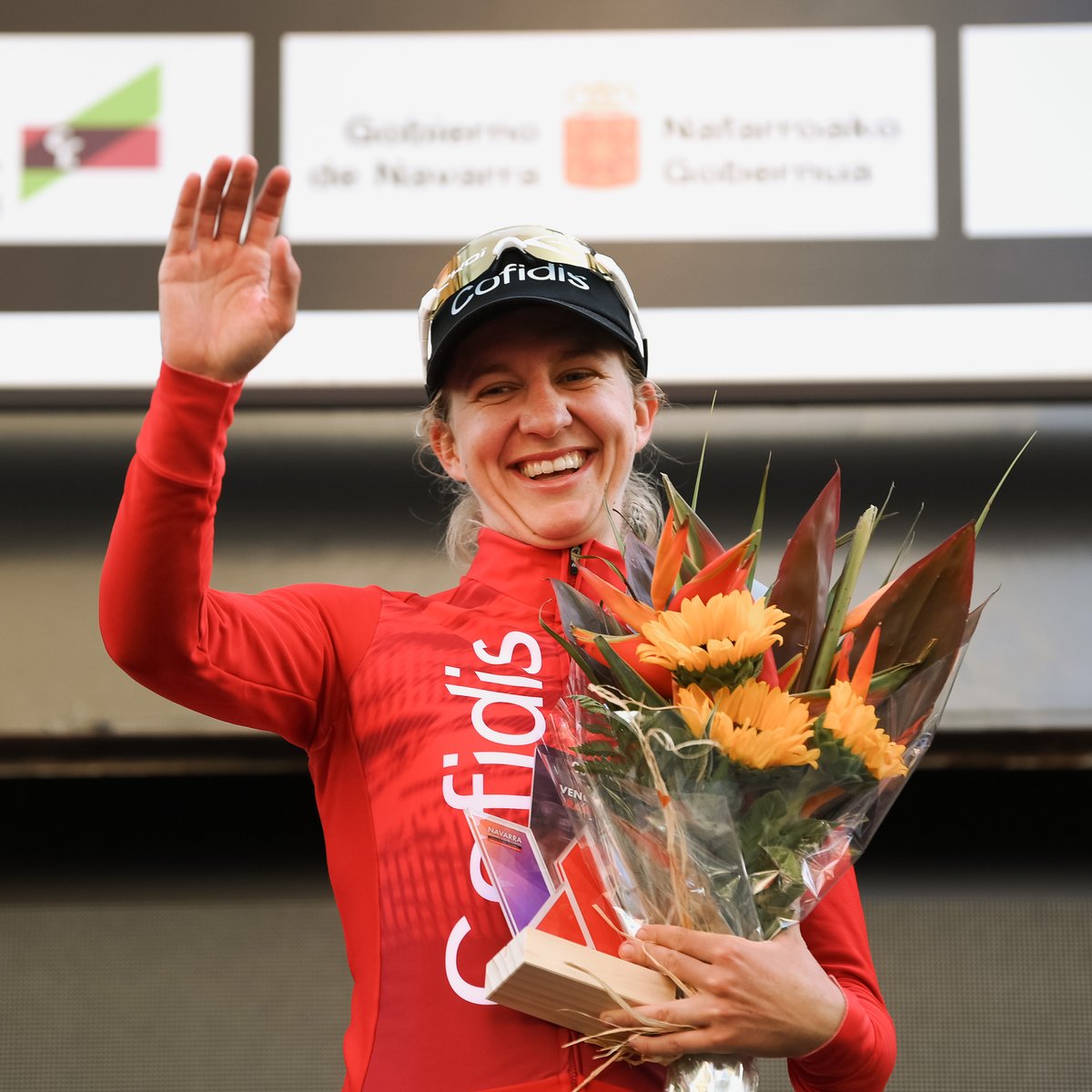 💥 VICTORY in Pamplona Congratulations Hannah Ludwig and @TeamCOFIDIS on a superb win at the Navarra Women's Elite Classic🍾 📸 @GettyImages #corima #procycling #femalecycling #cyclingcommunity