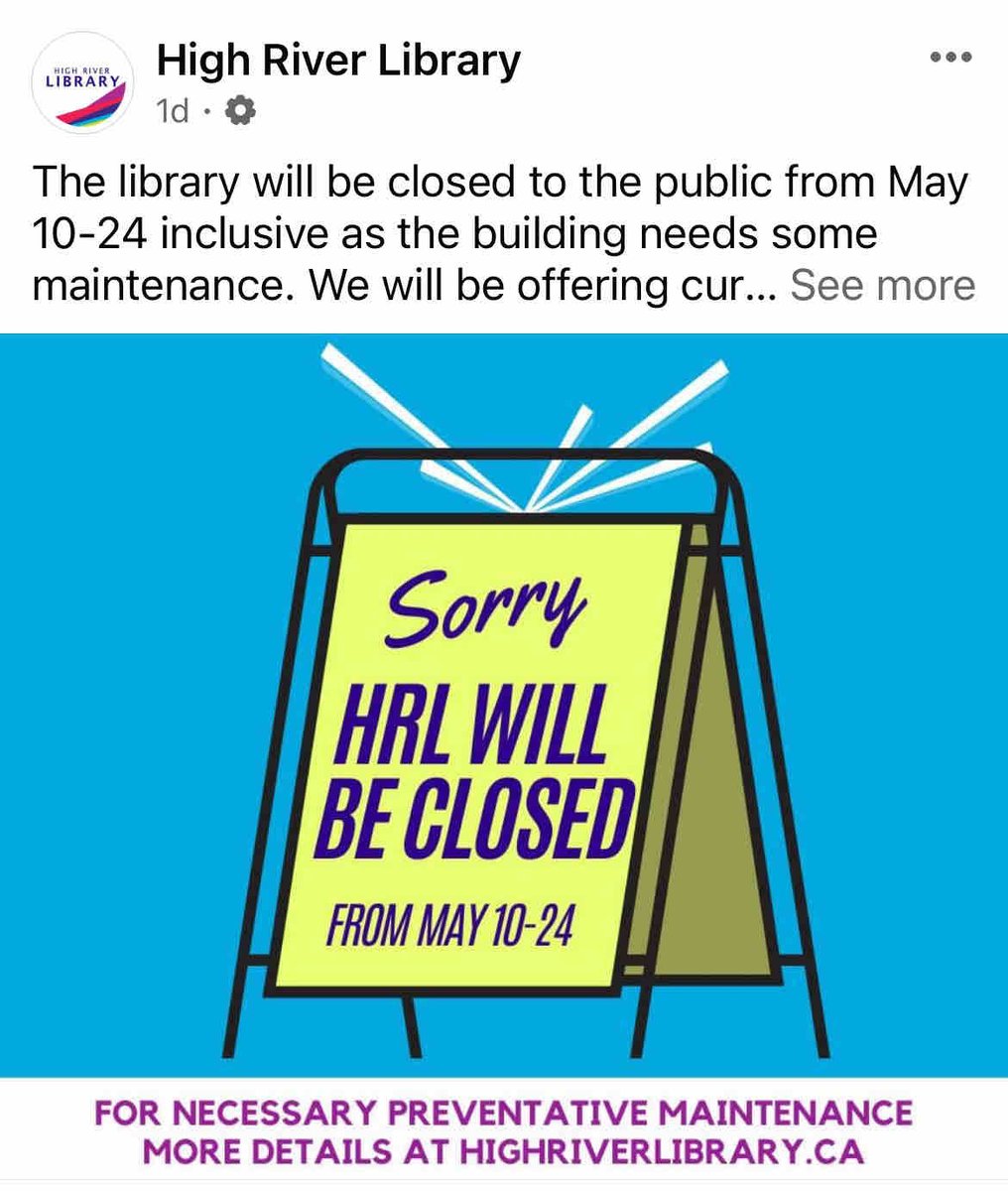 FoothillsLFL's tweet image. This closure affects our Beginner in person class on Tuesday evenings from 6-8pm. 

For May 14th and May 22nd the class will take place at the High River Rec Plex upstairs in the Curling Club Lounge area.

228 12th ave SE