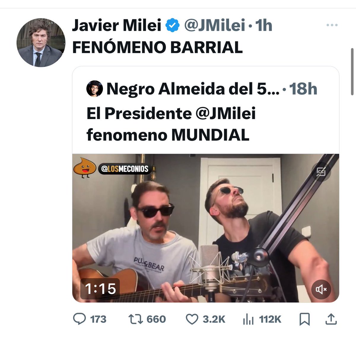 adrianglei's tweet photo. En España 🇪🇸 ya nos envidian, nosotros los queremos!! A votar bien COÑO!!! 🦁💪🏻🇦🇷#LosMeconios
#liberal #Patriota #libertario
#Patriotas #RenaceArgentina
#MileiPresidente #Argentina
#PresidenteMilei #JavierMilei
#MalDiaParaSerAntiMilei #VLLC https://t.co/Upl20IASXQ