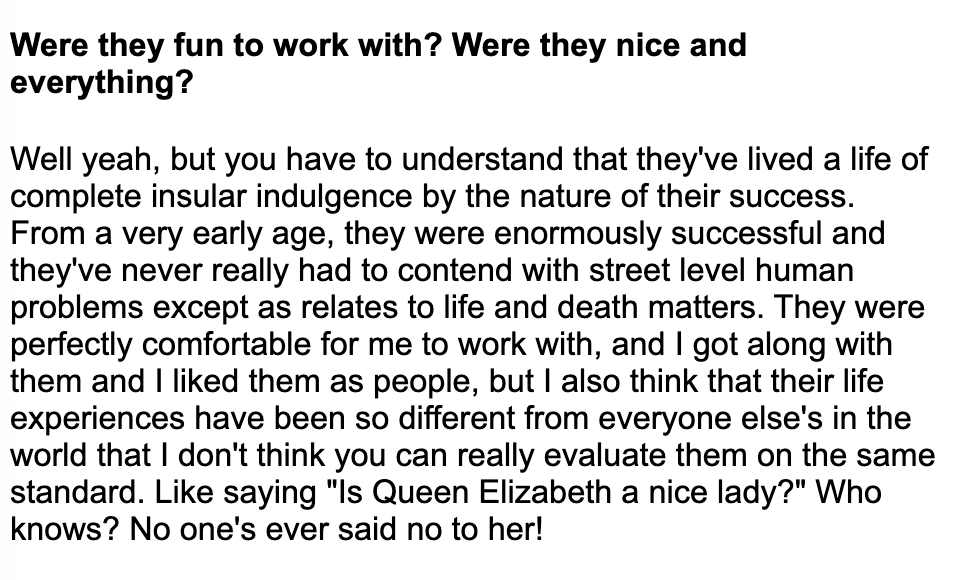 MarkRichardson's tweet image. Albini was the kind of interview where an answer to a routine question could stick in yr mind for decades after. thought often of this exchange from an interview w/ Mark Prindle, about Albini recording Jimmy Page &amp;amp; Robert Plant