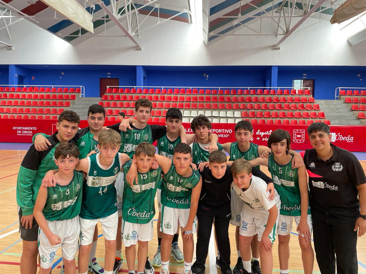 CANTERA🏀| Imágenes de los encuentros disputados este fin de semana por los equipos de baloncesto del #ÚbedaViva⤵️⤵️ (1)