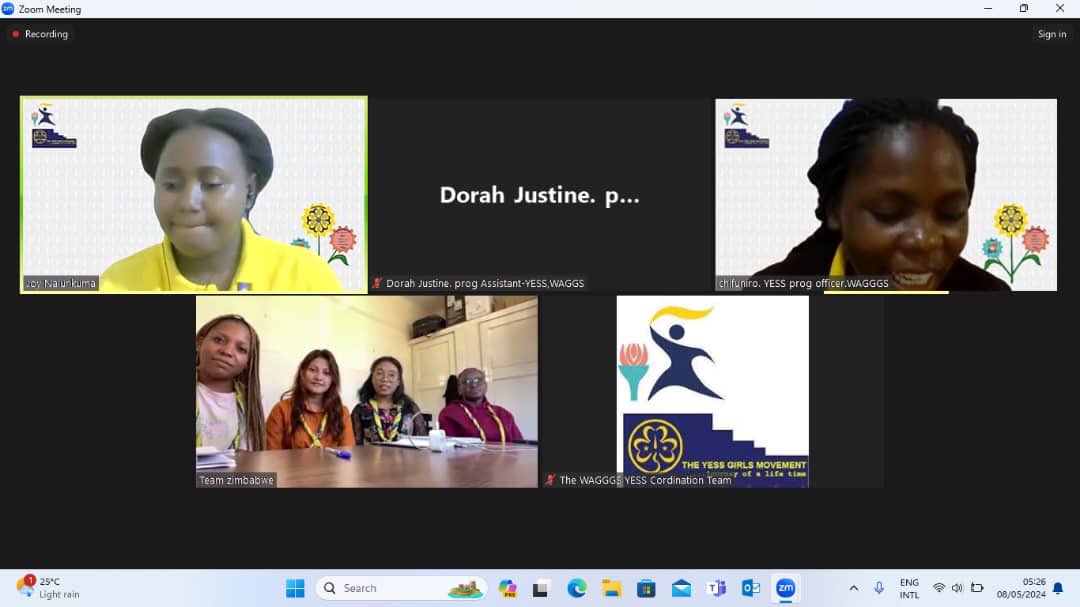 This afternoon, we wrapped up a fantastic catch up meeting with the WAGGGS coordination team, diving into our targets, social media visibility, and the exciting progress we've made.#yessgirlsmovement @YessMovement @Norecno @wagggsworld @africa_region @WAGGGSAsiaPac
