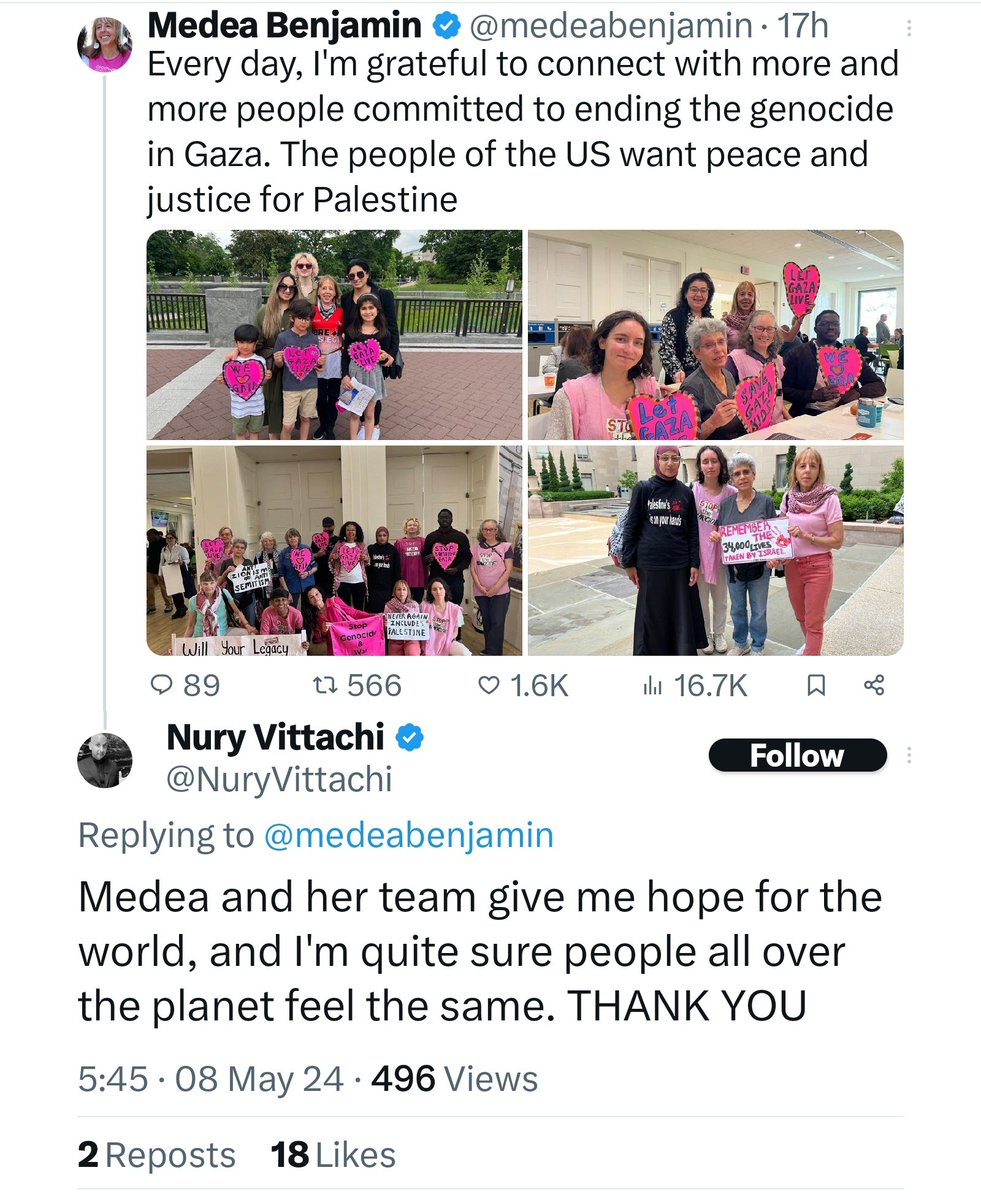 @medeabenjamin #FunFact: #CodePink is Chinese funded psyops specifically to muddy the waters on the muslim #UyghursGenocide taking place at the hands of the #CCP. The UN called it a #CrimeAgaindtHumanity in 2022 due to millions in #ForcedLabour & enduring #ForcedAbortion & sterilisation etc.
