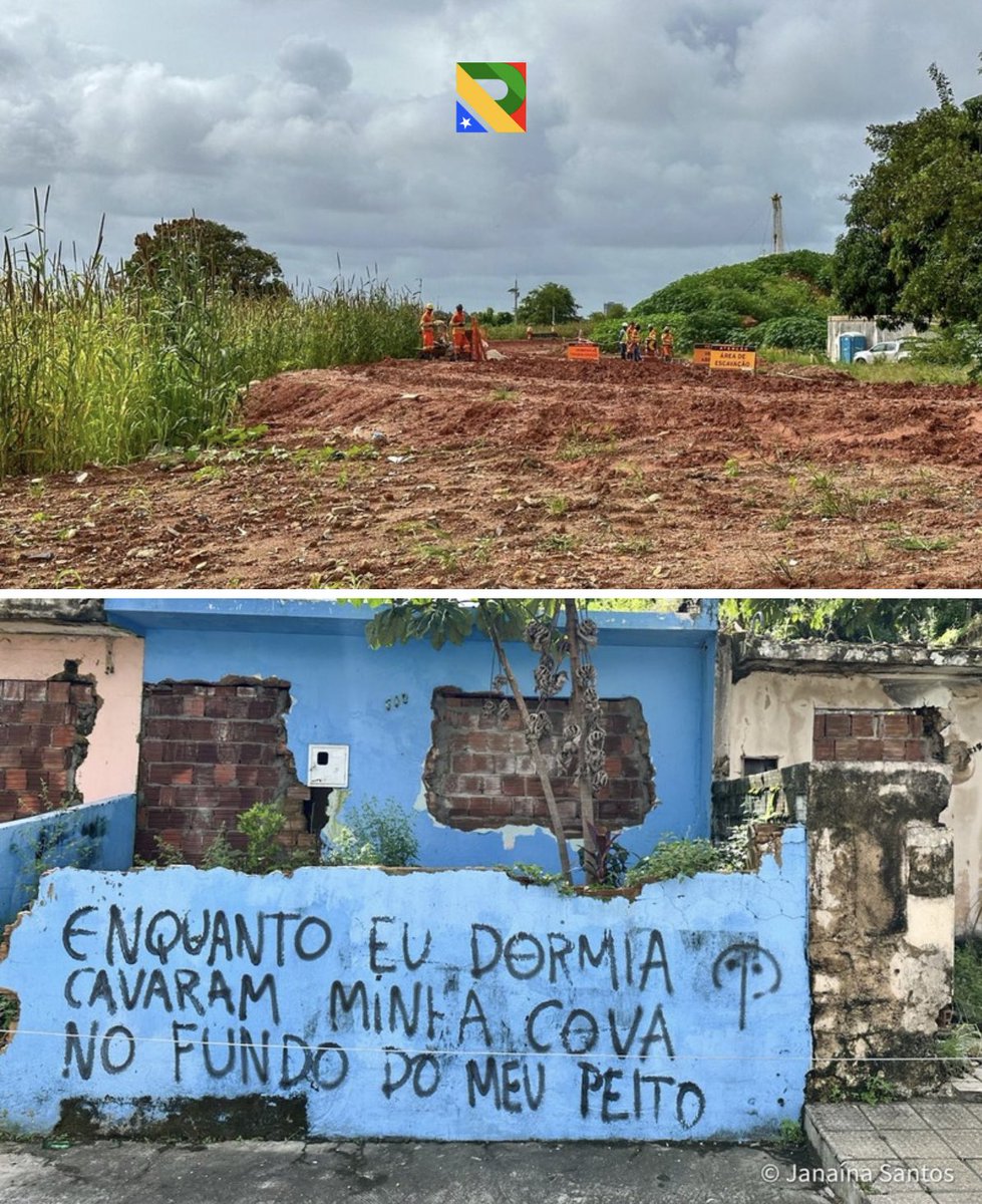SenadorRogerio's tweet photo. A investigação visa apurar os impactos ambientais e socioeconômicos das atividades da Braskem, especialmente os danos causados pela mineração de sal-gema, incluindo afundamentos e rachaduras em imóveis.
Foto: Janaína Santos
#EQUIPERC https://t.co/GcCRLIHS5F