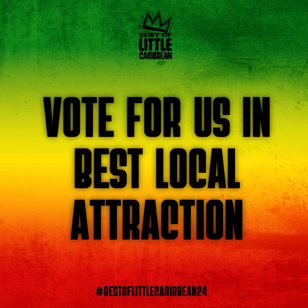 We're thrilled to nominated for Best Local Attraction for I AM caribBEING's 2nd Annual Best of Little Caribbean Awards! 🗳️ Vote now and celebrate your favorite neighborhood restaurants, entrepreneurs and more until May 20 at 11:59 PM at bit.ly/3UEcsHg!