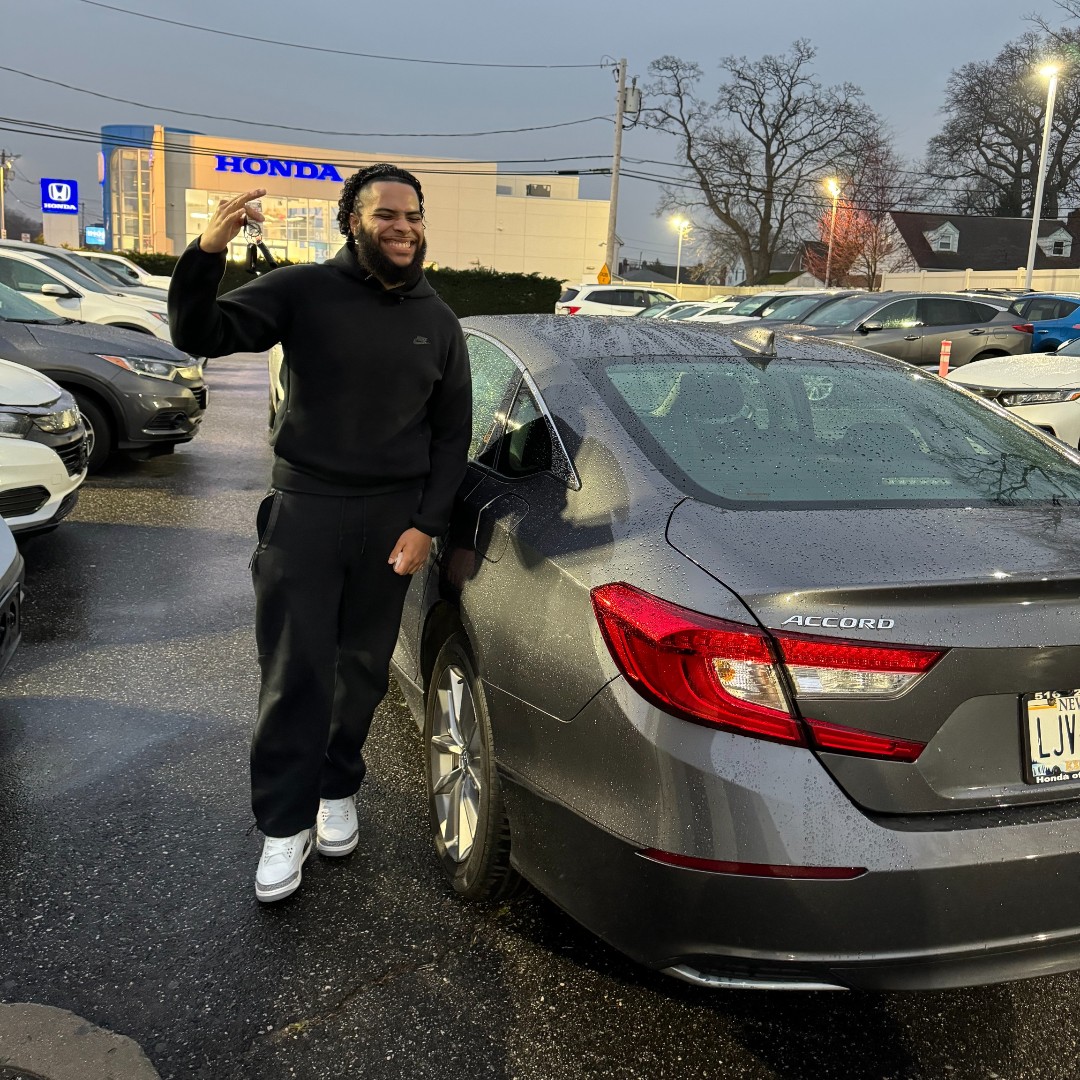 Congrats on your Certified Pre-Owned Honda Accord from Chris John.😁✌ #CertifiedPreOwned #HondaAccord #NewCarFeeling️