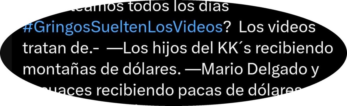 ¿Fumaron #Chemtrails?😛
... Y que suelten también los videos de Hitler paseando en su base secreta de la Antártida, del Baygón que le ponen a las vacunas anticovid, de las autopsias de los alienígenas y de los asesores egipcios que dirigieron la construcción de Teotihuacán, amén.