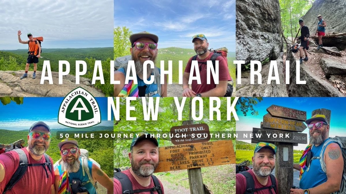 The #AppalachianTrail (AT) stretches 2,190 miles through the eastern US, from Springer Mountain in Georgia to Mount Katahdin in Maine. The trail passes through 14 states: Hike with us on our AT adventures! youtube.com/playlist?list=…