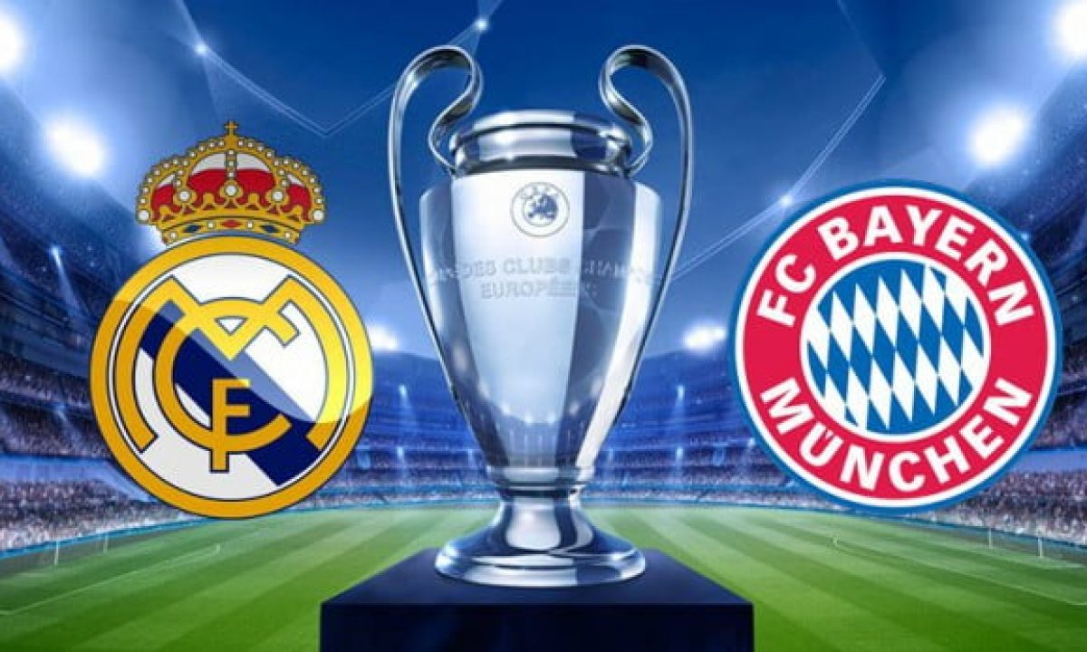 This afternoon's #football game: #RealMadrid v #Bayern. #ChampionsLeague