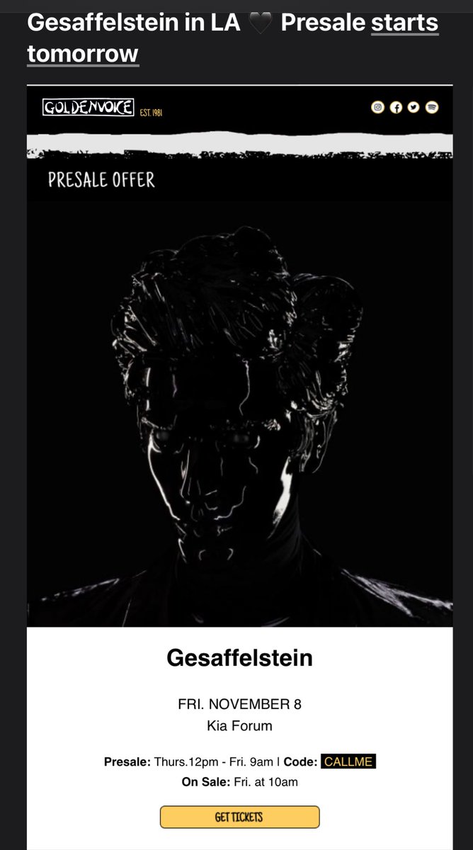 *cries* I miss LA acts
ELECTRONIC ARTISTS / DJS PLEASE COME TO SARATOGA SPRINGS - SPAC IS DOPE I SWEAR
#music
#gesaffelstein
#saratogasprings