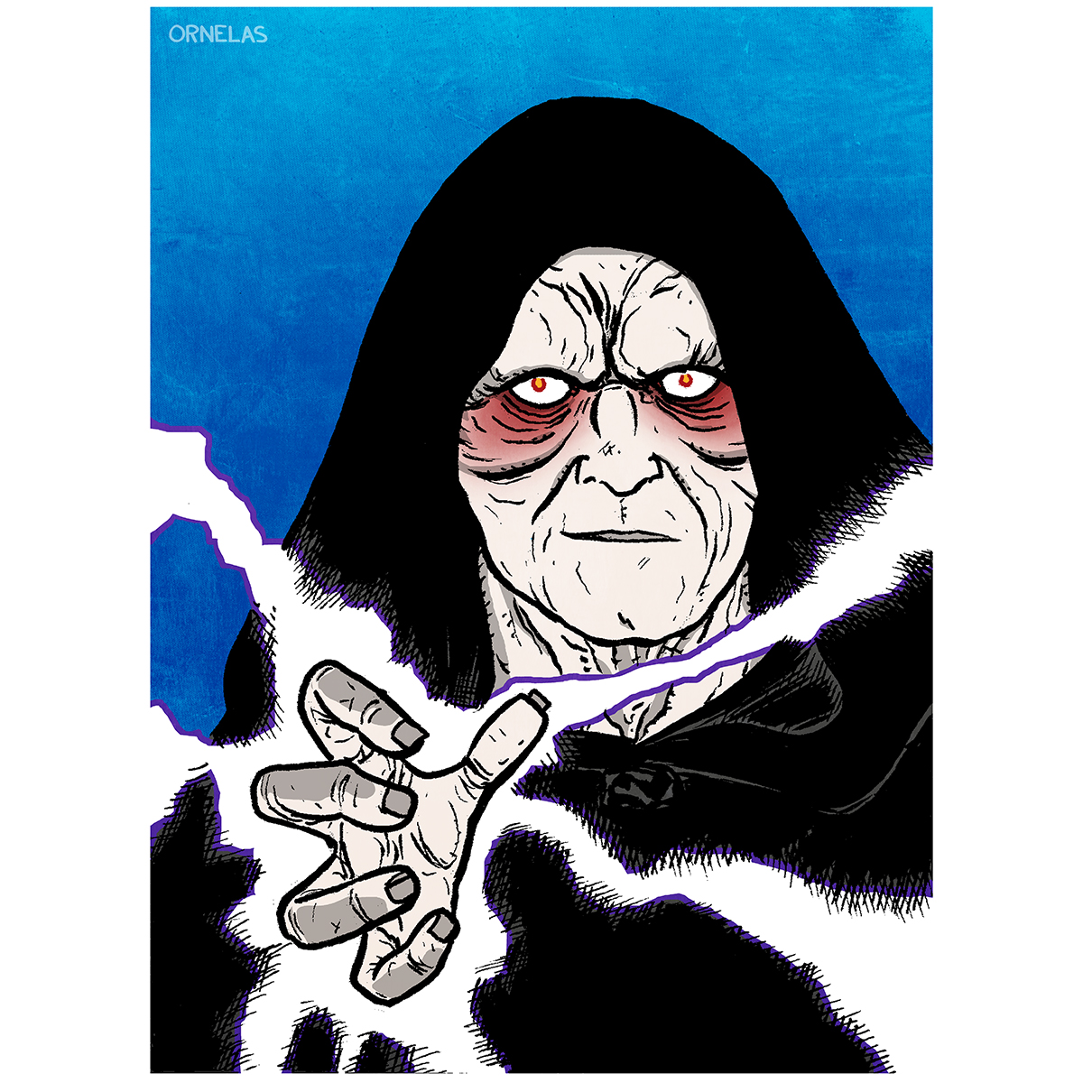 May The Eighth Be With You #BuyOrnelasArt #commissionsopen #comicbooks #comix #supportlocalartists #shopsmall #supportindieartists #starwarsart #maythe4thbewithyou #maythefourth #EmperorPalpatine #SithLord #SheevPalpatine #DarthSidious