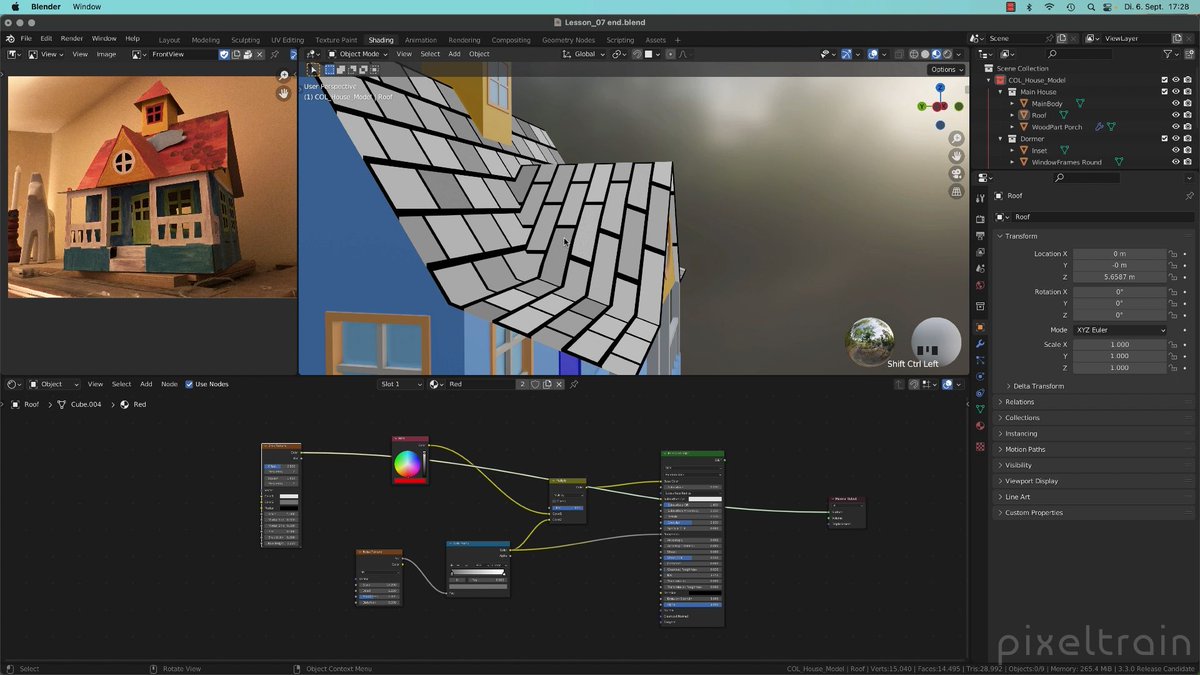 Publication Blender Fundamentals by Senior 3D & VFX Trainer Helge Maus is a 25 hours training for beginners in Blender. In 137 lessons, Helge takes you through the complete fundamentals of Blender and the basic workflows you need to know. blendermarket.com/products/pixel…