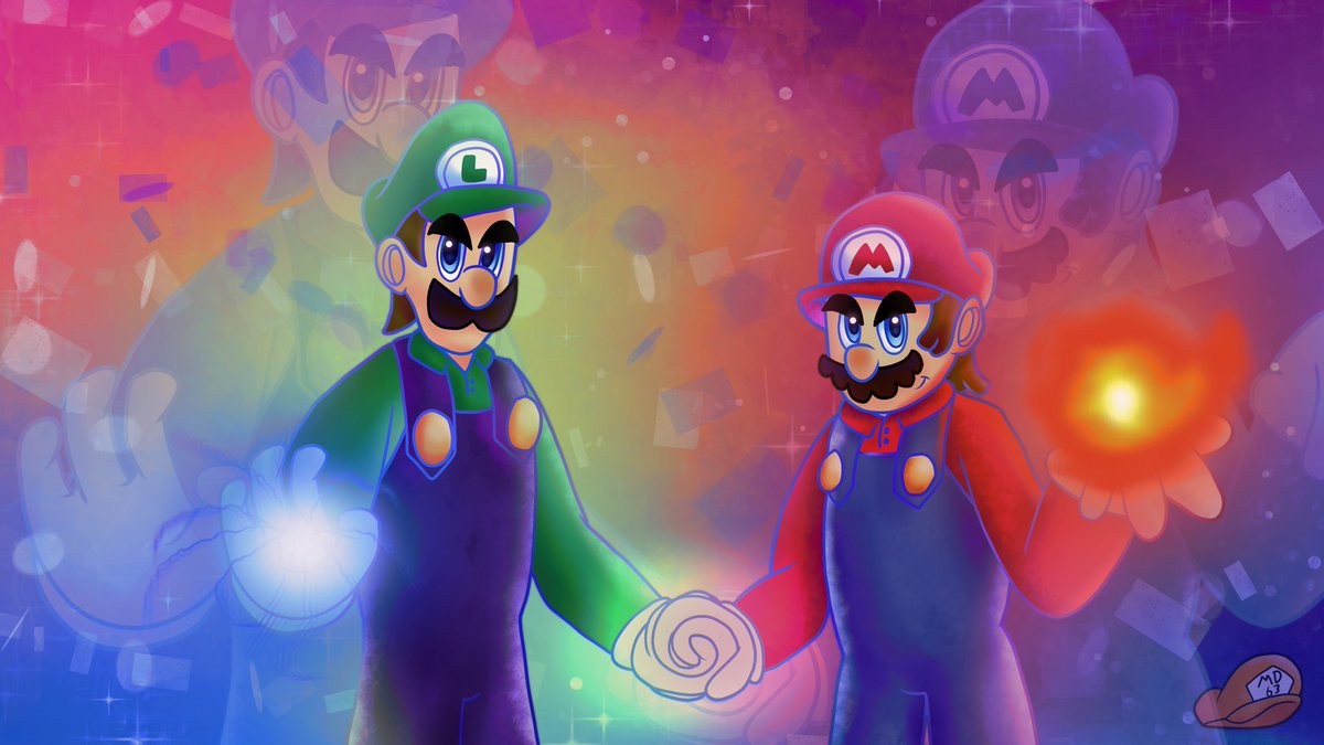 Dream team bros

You know this started as a doodle, then turned to this

#mario #luigi #ArtistOnTwitter #dreamteam