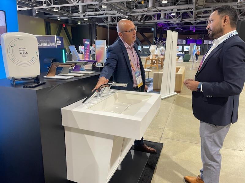 XLERATORHD's tweet image. We&apos;re here at @WELLCertified&apos;s #WELLConference, Networking Lounge 3D in Long Beach, CA! Don&apos;t miss our innovative hand dryers that promote hygiene and health in your spaces while earning Works with WELL points. You&apos;ll be blown away! 💨

#WELL2024 #WELLRecharge #HealthySpaces