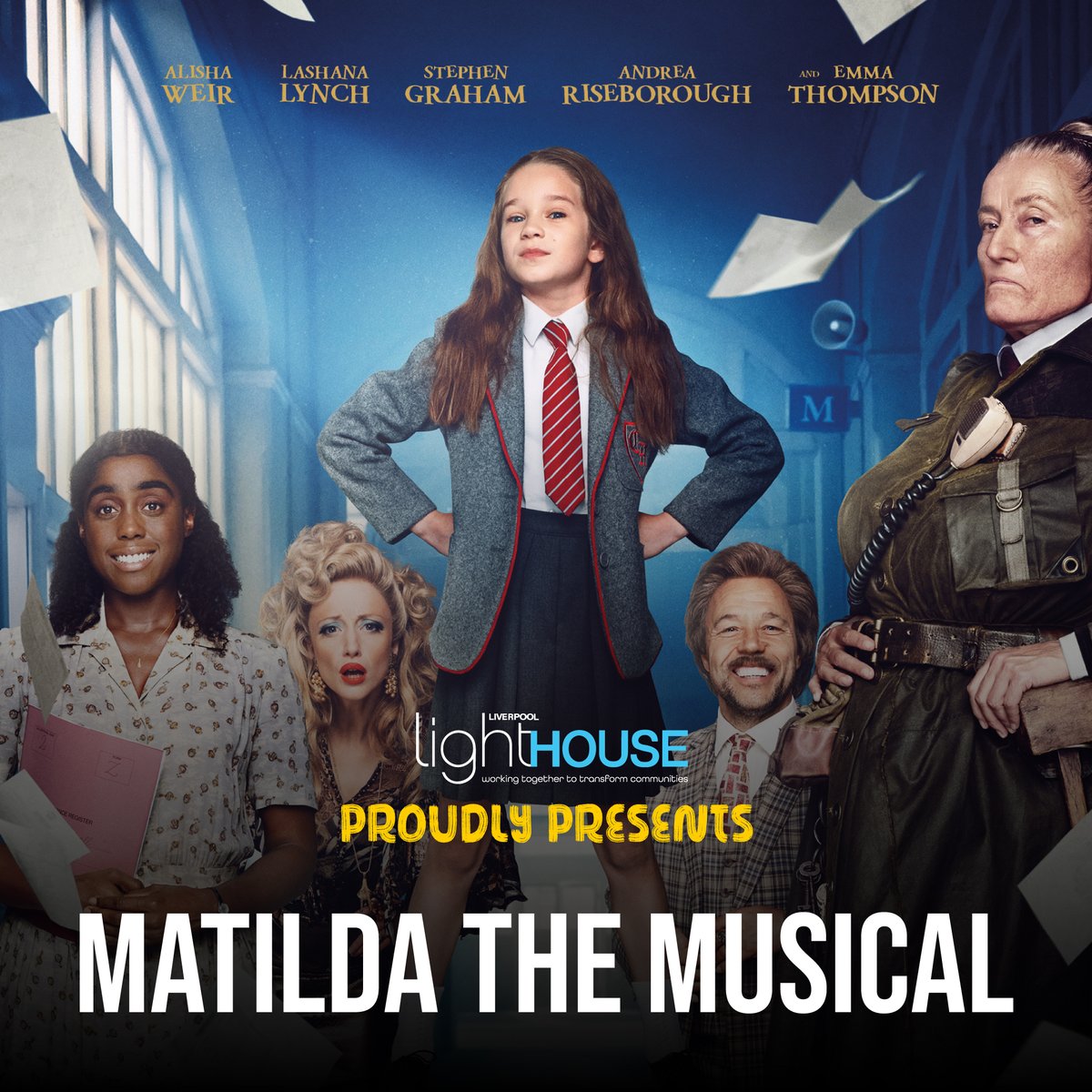 ANNOUNCEMENT! 📣 Join us for this month's charity cinema hosting: Matilda! 📆 Friday 24TH May ⏰ Doors open 5PM, film starts at 6PM 📍 Liverpool Lighthouse, Oakfield Road, L4 0UF Grab your tickets quick! ➡️ ticketsource.co.uk/liverpool-ligh…