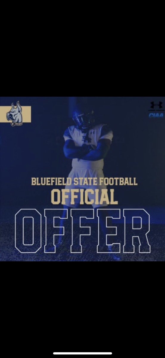 Blessed to receive a Offer from @BigBlue_FB @BMinor36 @Davon_M0rgan 🙏🏾