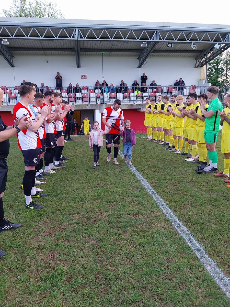 WadebridgeTown's tweet photo. Fantastic celebration for @Creski88 here on #ChrisReskiMatchDay #Take2 as the #1stTeam host The #PastyMen  

🆚 Home to @CallyTownFC 
🏆 @swpleague
📅 Wednesday 08/05/24
📍 Bodieve Park, PL27 6EA
🕒 19:45

#utbb #OurClubIsYourClub #wadebridge #OurChrisIsYourChris https://t.co/X5J59RFVqn