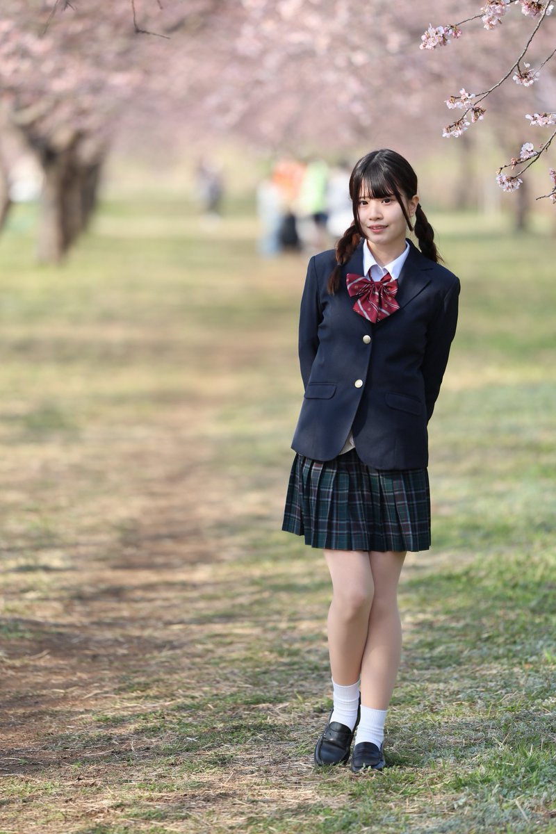 model：ありんちゃん @arinn_1212 location：北浅羽桜堤公園 『ありんちゃん×さくら2024』 EOS-R6markⅡ RF70-200mmF2.8L