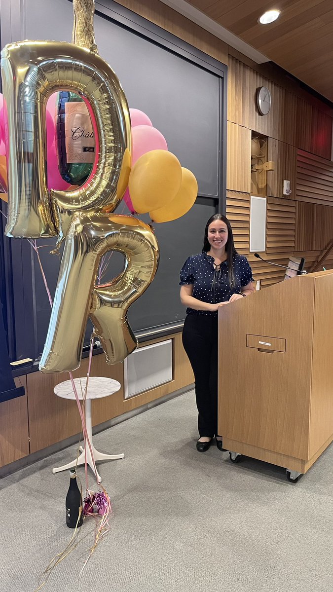 stephmaya8's tweet image. I’m very happy to share that last Friday I successfully defended my PhD thesis! Thank you to everyone who helped me along the way to get to this step. I’m excited to be Dr. Maya! 😄