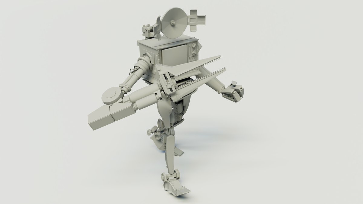 Made some sweet-sweet-sweet renders of my boy -- Photonodrone! (1/2)

#Maya3D #characterdesign #3DModel #scifi #cyberpunk #Robot