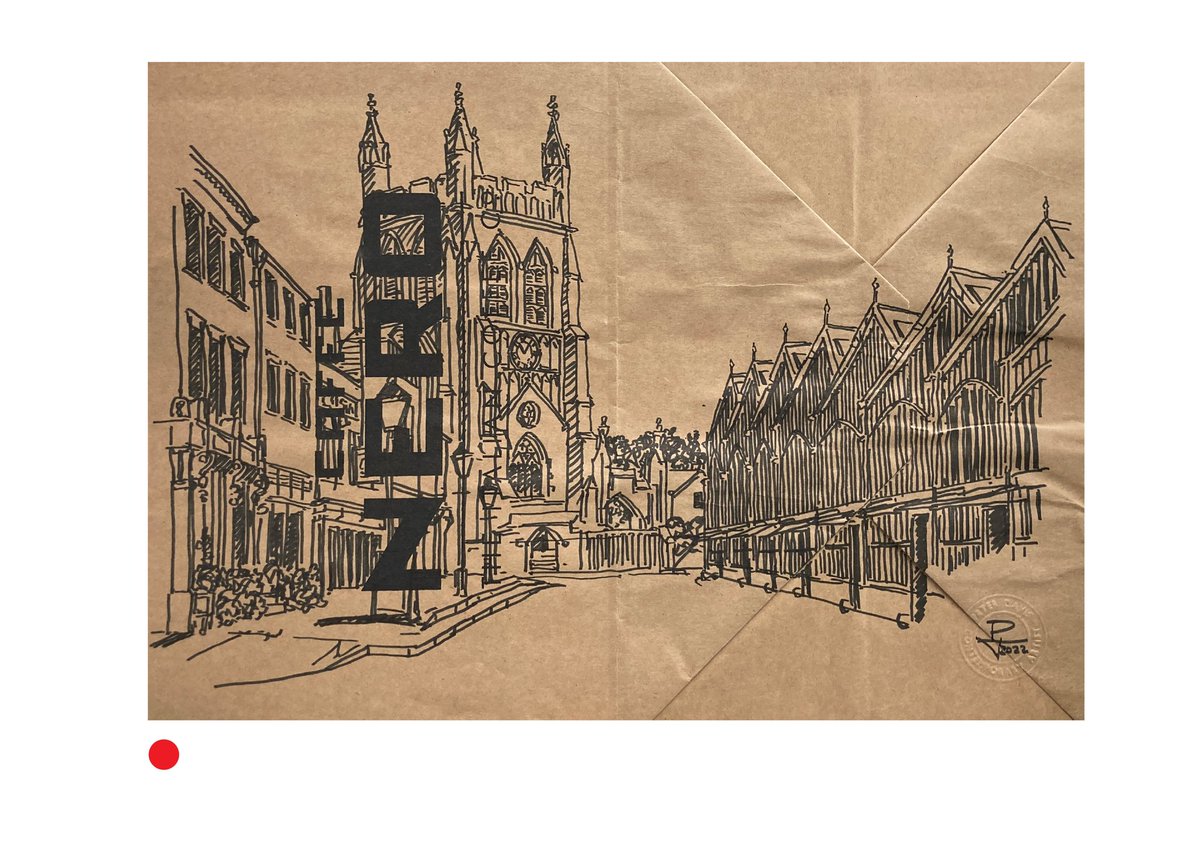 I am thrilled to hear that this #bagsy sketch of Stockport Market on a Caffe Nero bag has now sold 🔴 A big thank you to Greenhouse Books 🙌 - I have a couple of other bagsy drawings available, so please drop me a DM if you’re interested in finding out more. Thank you 🙏