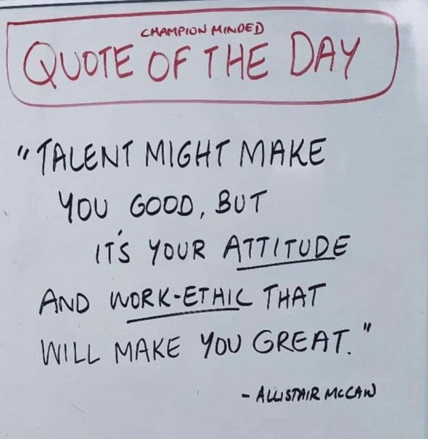 We’ve all heard the saying “Hard work beats talent when talent doesn’t work.” But what happens when talent puts in the work? Incredible achievements occur! 👊🏽 We all have our own talents and abilities. Make sure you’re maximizing them! #WednesdayMotivation #HardWorkPaysOff