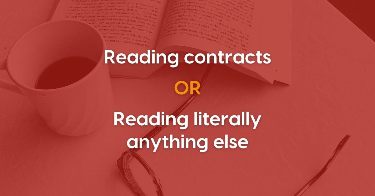 Reading contracts vs. checking potato chip nutrition labels 📄🥔. Easy choice, right? Let #AdvocatAI handle the heavy reading while you pick the snacks. 🍟 What's the best snack you've tried lately?