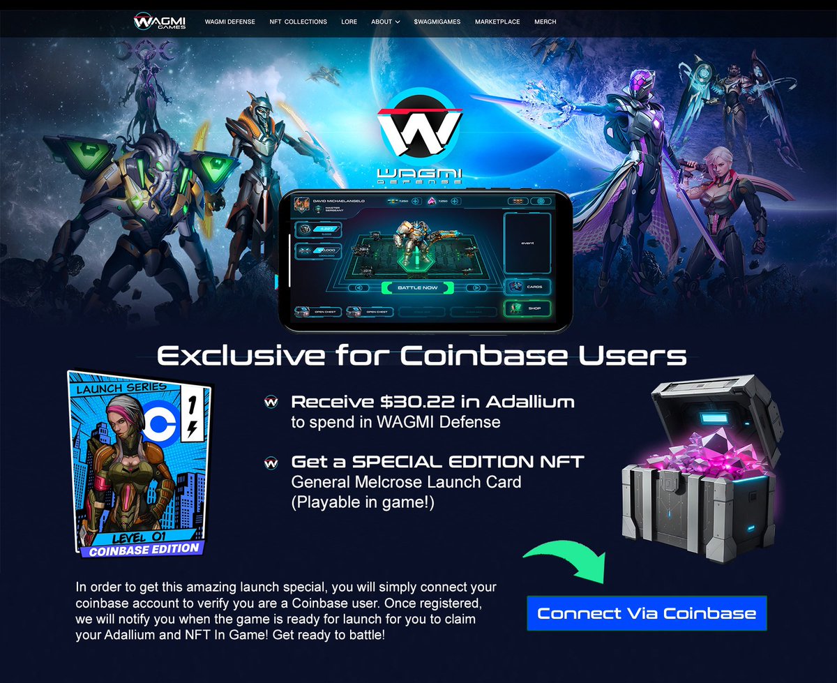 I’m really excited to announce that I have officially partnered with @WagmiGameCo! 🎮🔥 One of the first crypto gaming projects on @base! 🚀 You guys know I’ve been pumped about @base chain for a while now and knowing that #WAGMIGAMES is building on @coinbase new blockchain…