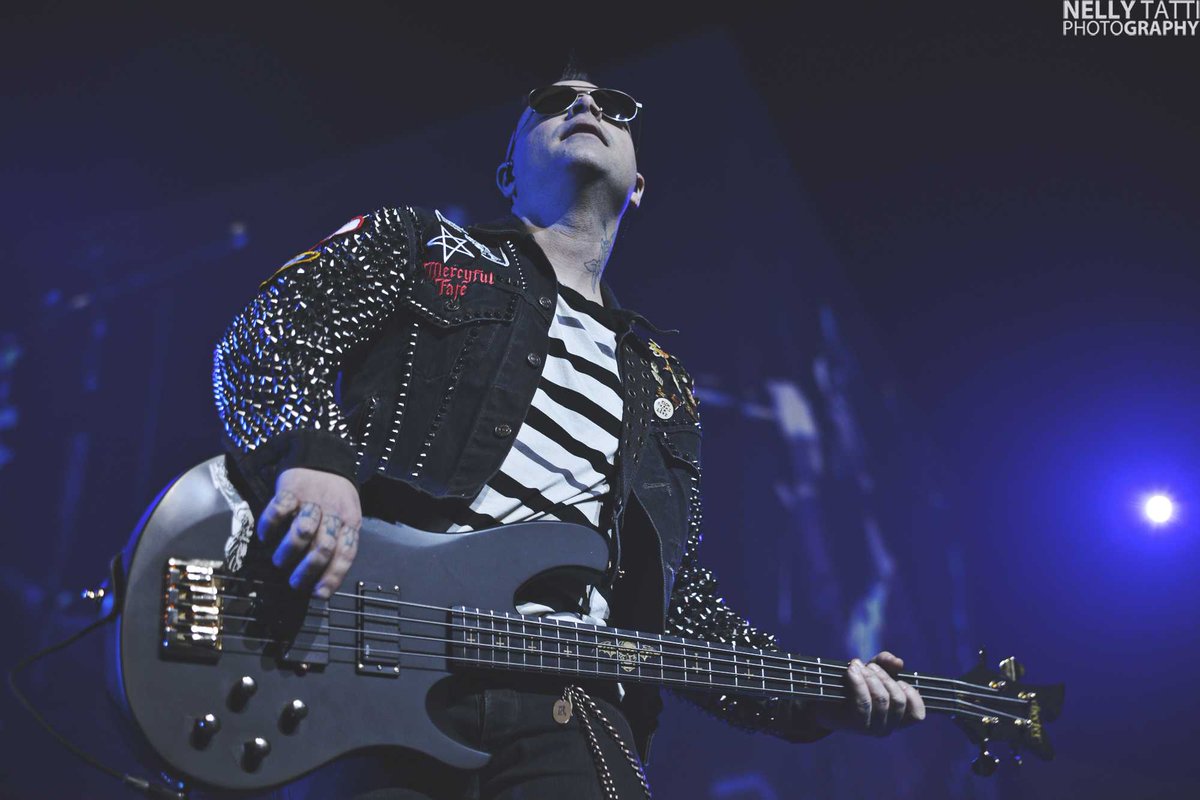 Johnny Christ performing live onstage at the Hartwall Arena in Helsinki, Finland on The Stage European Tour - 7th March 2017 📷: Nelly Tatti - @JamesRandom