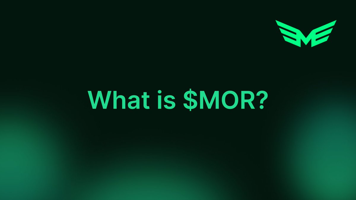 MorpheusAIs's tweet photo. The MOR token claim went live today! But what is MOR?

MOR is the center of gravity in the Morpheus ecosystem, rewarding Morpheus participants for their contributions to pushing forward decentralized AI

Here’s a breakdown 👇 https://t.co/EeqxzUNGuX
