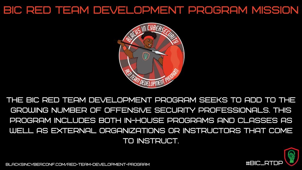 BlackInCyberCo1's tweet photo. ⚔️ Program Leads:
Darrius Robinson & Nick Gobern
🔗 Program Link:
https://t.co/Jxqe8dHv4X
#BlacksInCyber #BIC_CTF #BICCTF #CaptureTheFlag #BICREDTEAM #APTBLACK #BIC_CLADP #BIC_RTDP #BlacksInCybersecurity https://t.co/lLHijfxdHQ