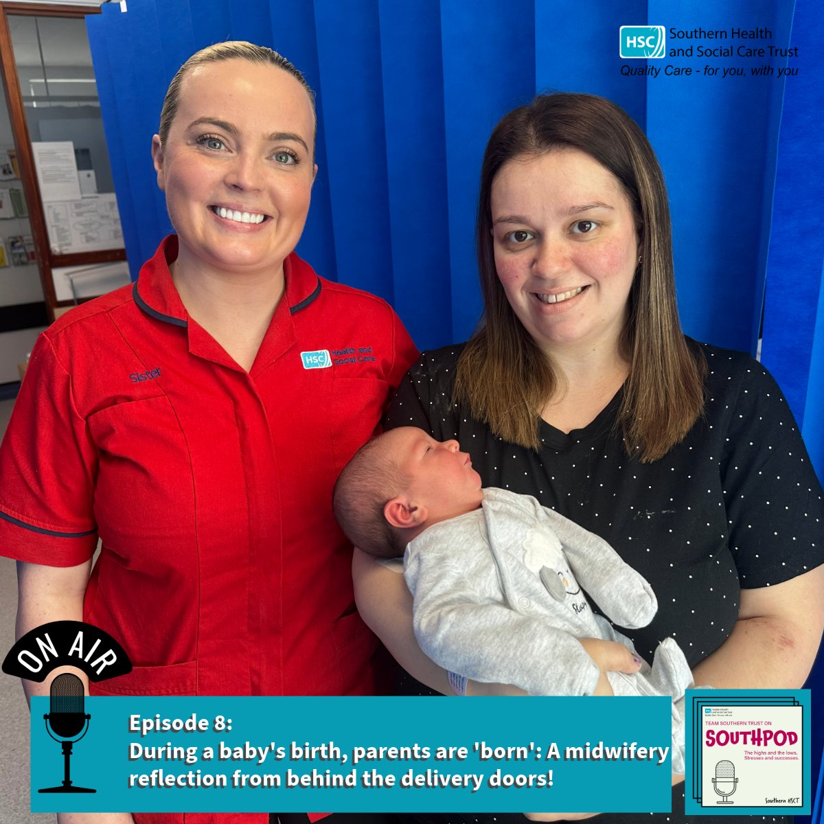 From bumps to babies, breastmilk to baby poo - our midwives see it all.
As part of our podcast, we caught up with midwife Sinead Campbell to hear what it is like to witness that magical transition for many from adult to parent.
pulse.ly/99dbtrukwa 🎙️
#TeamSHSCT #IDM2024