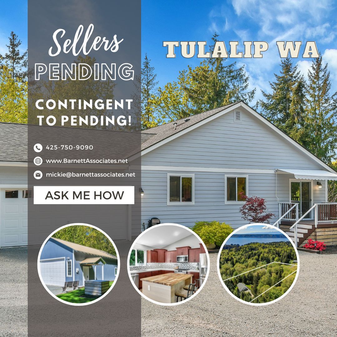 Congratulations to the Wright brothers 🛩️ on the sale of their Tulalip home. Mickie received offer 1 which was contingent on the sale of the buyer's current home then received offer 2 that 'bumped' offer 1. Great work Mickie! 👍🏻 👍🏻 #realestate #tulalipwa #sellingahome