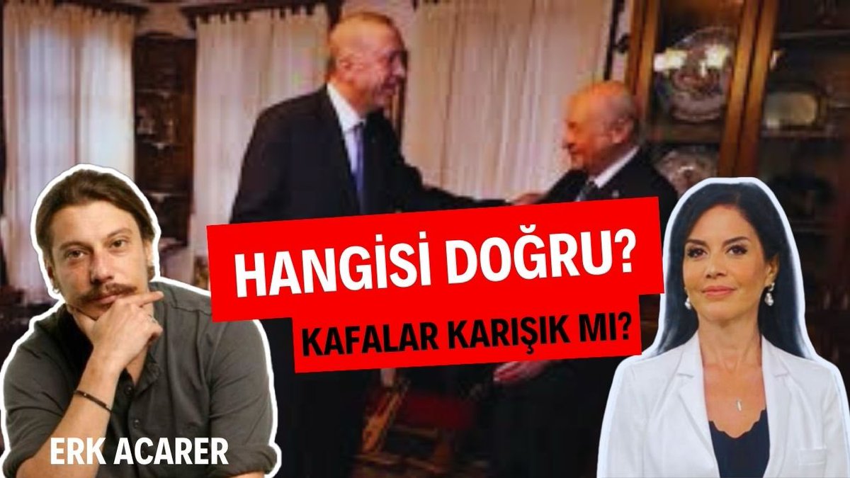 🔴23:00 🔴Özgür Özel’in yandaşla fotoğrafı Erdoğan’ın büyük oyunu mu? Selvi yazdı Bahçeli açıkladı Ne oluyor? Ayşe Ateş’in ifadesi 🔴Canlı yayında Erk Acarer’le (@eacarer ) konuşuyoruz Bekleriz 🔴Yayın linki 🔻 youtube.com/live/mUi2REGcz…