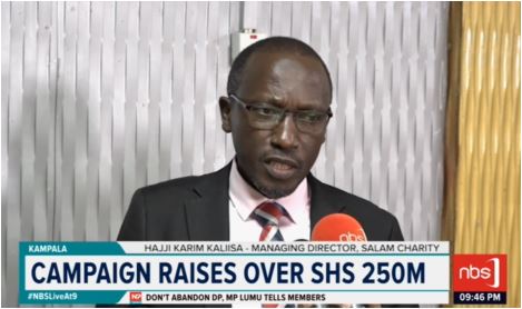 .@CharitySalam has allocated a total of UGX 250 million from the Salam Ramathan Campaign to various charitable causes. @BillClintonNuwe #NBSLiveAt9 #NBSUpdates