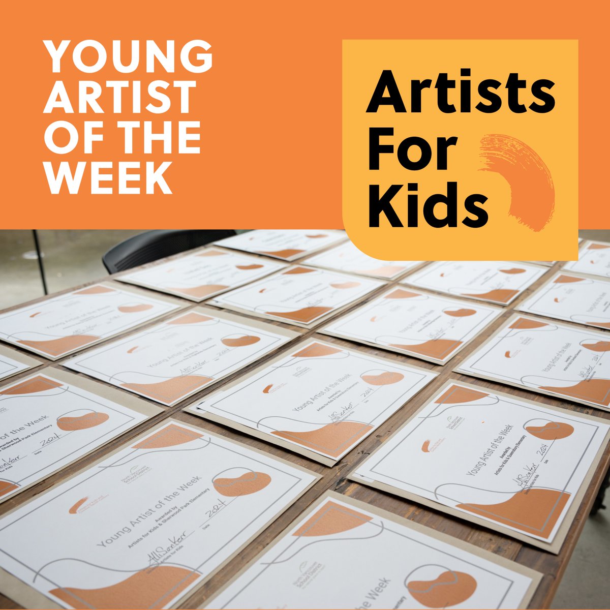 Over the coming weeks we will be celebrating our 2024 #YoungArtistsOfTheWeek! This program provides valuable recognition to our student artists and raises public awareness of the importance of arts education in our schools. @NVSD44 #ArtistsForKids Photo by Khim Hipol