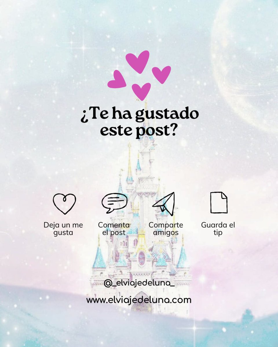 👉🏼Recuerda seguirnos en @elviajedeLuna  para más contenido de viajes. 

#disneylandparis #disneyparks #disney #paris #viajar #travel #wanderlust #travelblogger #tipsdeviaje #viajabarato