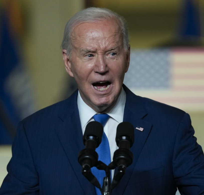 OccupyDemocrats's tweet photo. BREAKING: President Biden hilariously trolls Donald Trump for being a complete failure during a speech in the battleground state of Wisconsin — saying that he "didn't build a damn thing" and mocking his "golden shovel."

This is the fiery version of Biden we need...

"He and his administration promised a $10 billion investment by Foxconn to build a new manufacturing complex and create 13,000 new jobs," said Biden. 

"In fact, he came here with your Senator Ron Johnson literally holding a golden shovel, promising to build the eighth wonder of the world," he continued. 

"Are you kidding me? Look what happened," said Biden. "They dug a hole with those golden shovels, and then they fell into it."

"Look, they did shovel some dirty. One hundred homes were bulldozed," the president went on. "They wasted hundreds of millions of dollars of your state and local tax dollars to promise a project that never happened."

"Foxconn turned out to be just that, a con. Go figure," said Biden.

Please retweet and ❤️ if you trust Biden to actually get things done unlike Trump — and consider joining the growing exodus to Tribel, a new pro-democracy social network that is exploding in popularity because Twitter and Facebook are trying to stop its growth — which is only making Tribel grow even faster. Please follow us on Tribel to get all of our breaking news alerts sent straight to your phone or computer by clicking the following link: https://t.co/HnJzSKjCwX