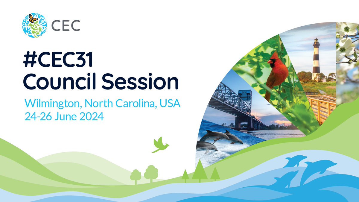 📢Register now for the CEC’s 31st annual Council Session & #JPAC Public Forum! This year, 🇺🇸 @EPA Administrator @EPAMichaelRegan will host his 🇨🇦 & 🇲🇽 counterparts for #CEC31 on “Strengthening EJ through Community Empowerment” Learn more & register: 👉 cec.org/events/cec31/
