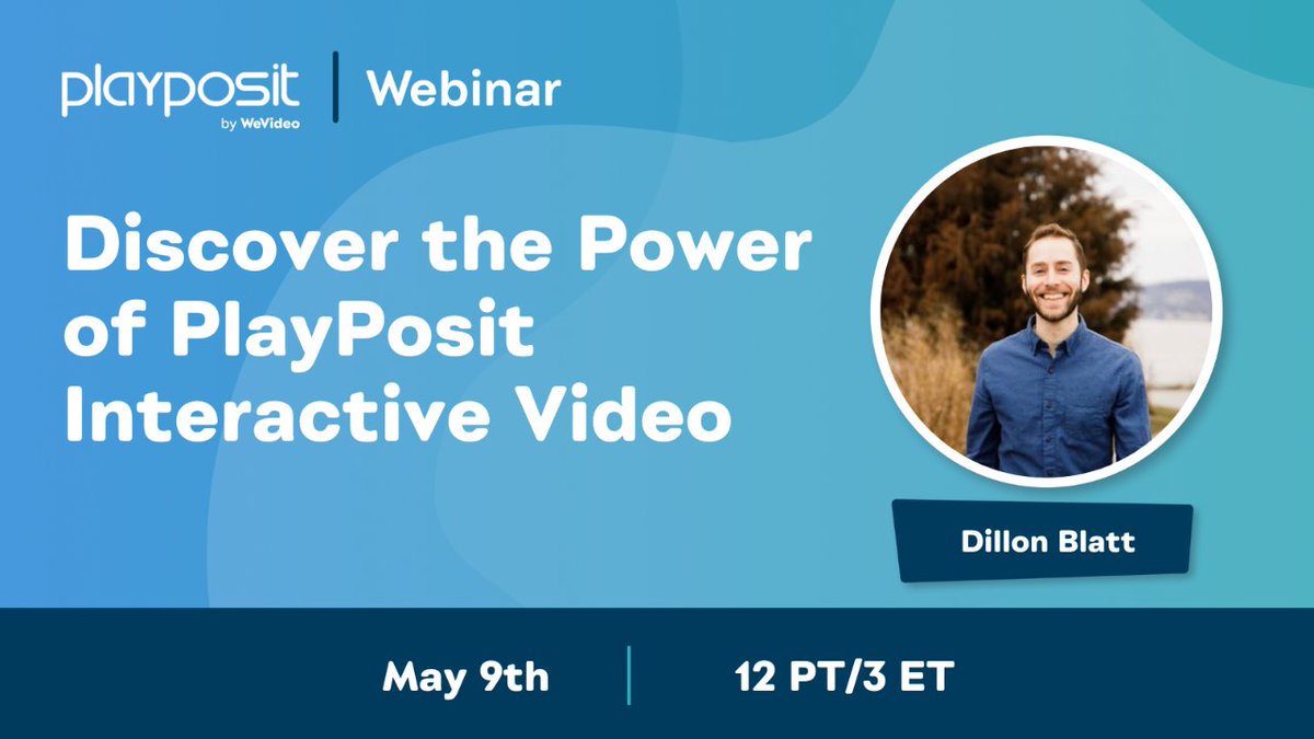 Join us tomorrow and learn how to scale your instructional time and resources using PlayPosit's interactive video tools. Increased engagement? ✅ Immediate feedback? ✅ Automatic grading? ✅ Don't miss it, sign up here: streamyard.com/watch/6FMpbiSU…  #edtech #videolesson #webinar
